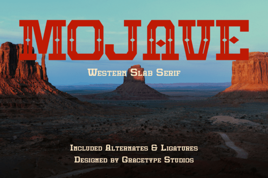Mojave Font